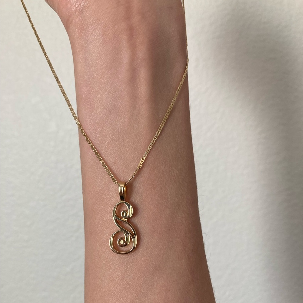 New Vanessa mooney The Love Letter Initial Necklaces - Picture 6 of 6